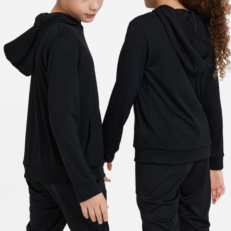 Nike CR7 Pevný potisk loga Volná mikina Dětské mikiny Černá DX5460-010