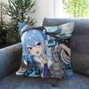 Suichan Hoshimachi Suisei Animation HHololive  Pillow Cover for Bedroom Room and Living Room Sofa Decorative Cushion Cover