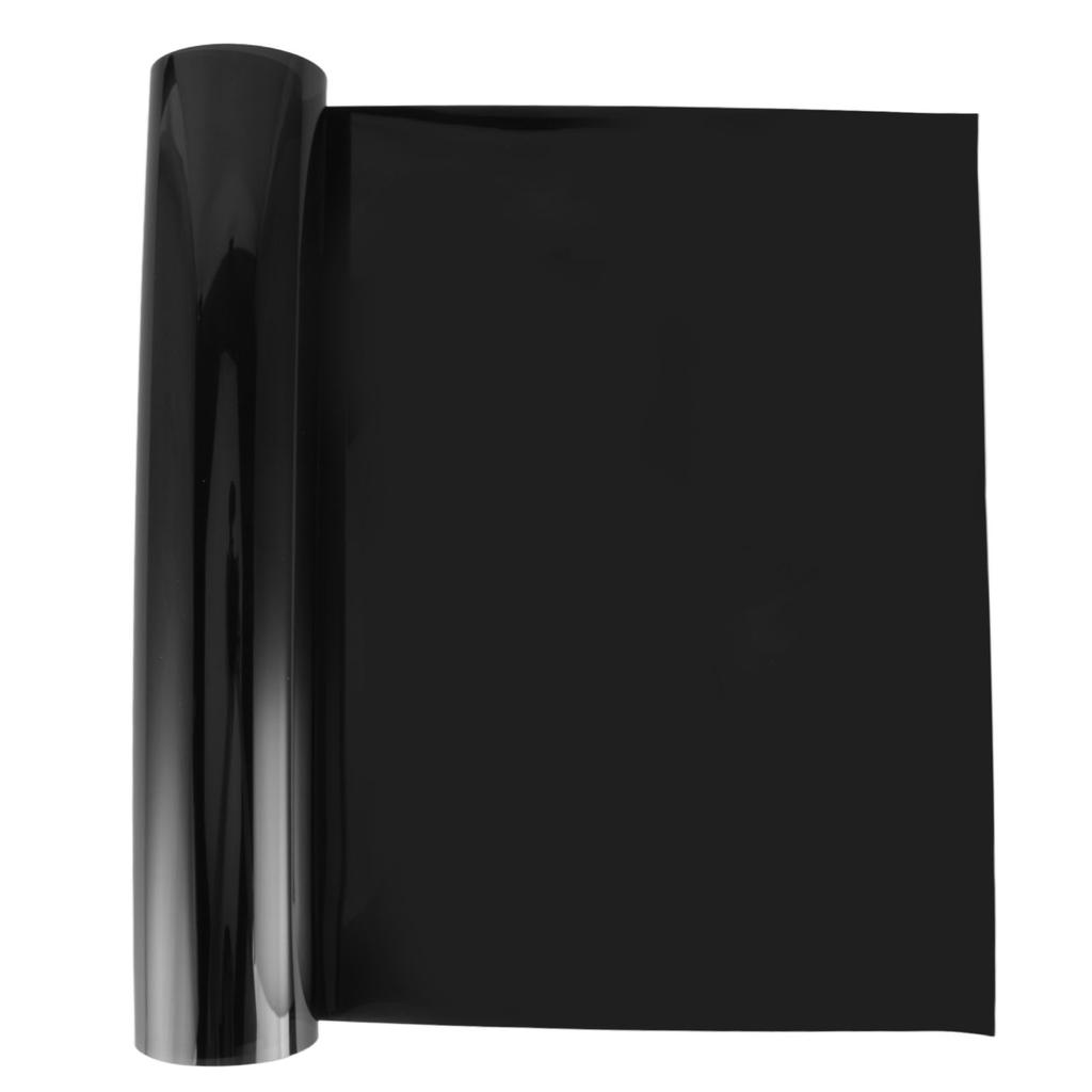 Total Blackout Window Film Anti Ultraviolet Explosion Proof Waterproof 16.3x78.7in Static Cling