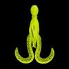 10Pcs 11CM/4.2G Luminous Soft Octopus Bait Colorful TPE Glow-in-the-dark Realistic Bionic Artificial Squid Lure Saltwater Freshwater Trolling