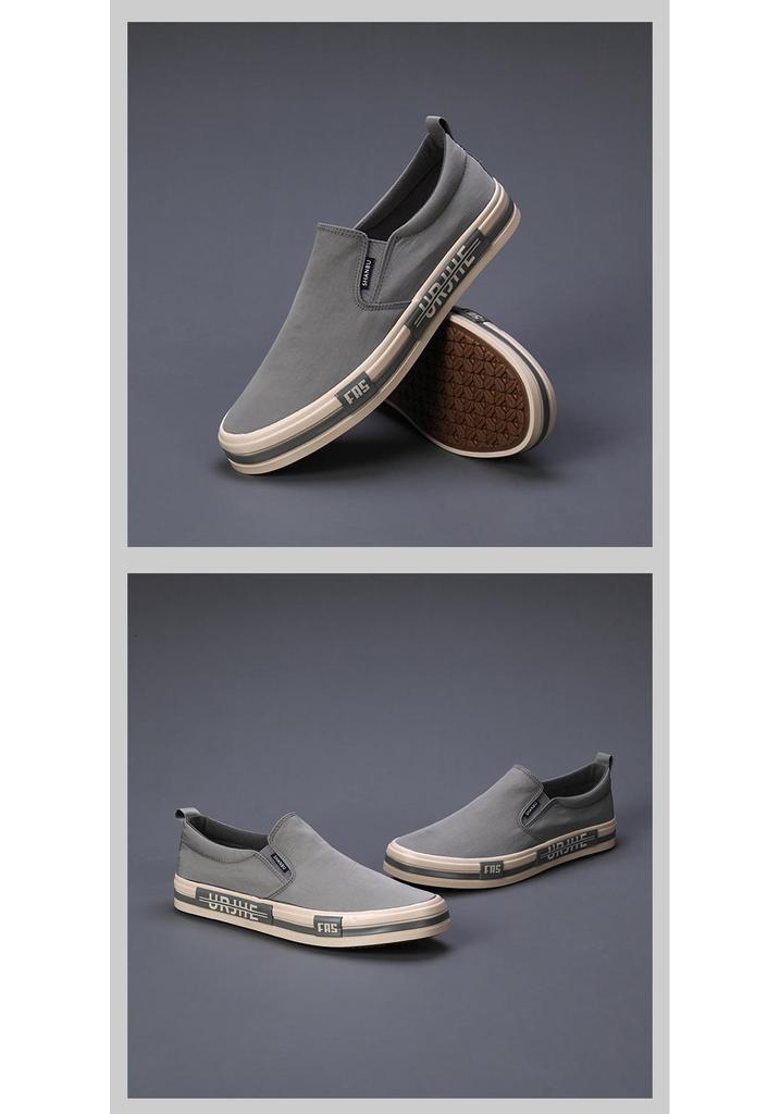 Scarpe da Ginnastica da Uomo Slip-On Primaverili: Sneakers Basse Casual Traspiranti da Skateboard