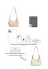 Cross2026 Women's Trendy Woven Tote: High-End, Versatile Single Shoulder Bag for Commuting and Style