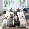 Sausage Dog King Queen Duvet Cover Floral Dachshund Bedding Set Cartoon Puppy Animal Comforter Cover Pet Polyester Quilt Cover