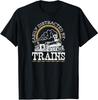 New Limited Train Lovers Easily Distracted By Trains Locomotive Railroad T-Shirt