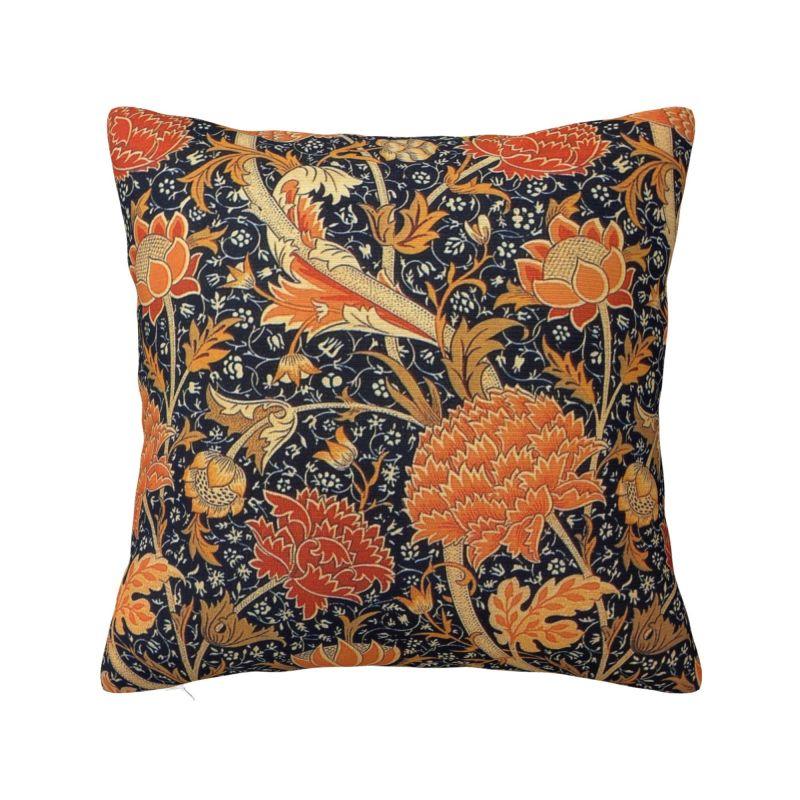 Vintage Floral Pattern By William Morris Cushion Cover Velvet Modern Throw Pillow Home Decoration