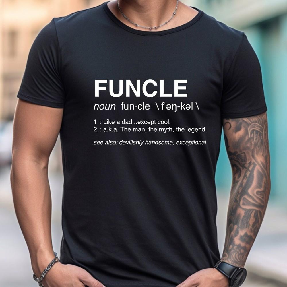 26 Funcle Tshirt, Fun Uncle Shirt, Uncle Tee, Funny Uncle T-Shirt, Uncle Gift T Unisex T-Shirt XXL