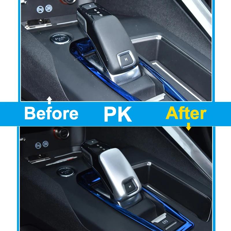 Für Peugeot 3008 5008 GT Citroen C5 Aircross 2017 2018 2019 2020 2021 2022 2023 Auto Schaltknauf Schaltkopfabdeckung Zubehör