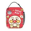 Back To School seasonAnpanman Food Bag Round Cartoon Characters (13) Washable Harajuku Design Portable Lightweight Lunch Bag