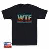 Fishing WTF Where's The Fish Tee Funny Fishing Fisher Gift Vintage Men's T-Shirt