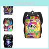 World Dandy Game Cartoon Cute Character Printed Student Backpack Children For