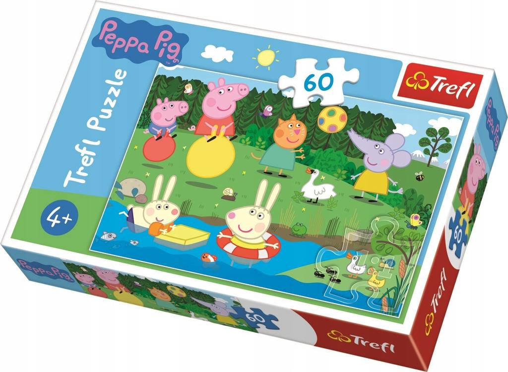 PUZZLE 60 WAKACYJNA ZABAWA PEPPA PIG 17326
