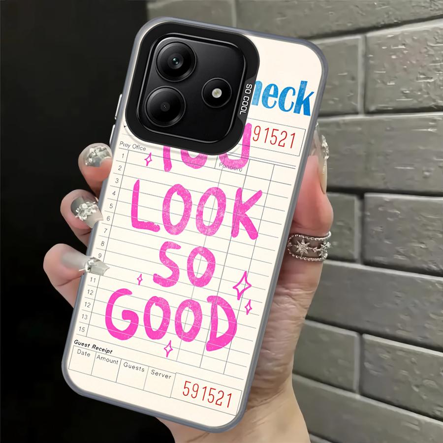 

You Look So Good Case for Xiaomi Redmi Note 14 Note 13 Pro Plus 11s 11 12 Pro 12s Back Phone Cover Redmi Note 10 5G