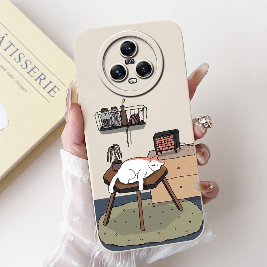 For Honor Magic5 Pro Case PGT-AN10 Cute Fashion Cartoon Cover Soft TPU Phone Case For Honor Magic 5 Pro Magic5 Lite Fundas Coque