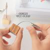 1 Pièce Clip Décoratif en Bois Rétro Simple pour Notes Autocollantes Photos de Bureau Clip Poisson Porte-Cartes Message Luxe