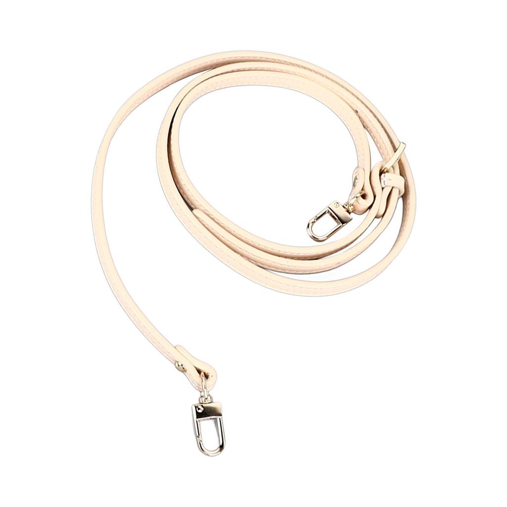 Leather Bag Strap 41.33 to 48.03in 0.35in Wide Replacement Shoulder Strap for Purse Handbag