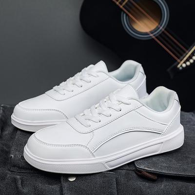 Sapatos Casuais de Negócios Masculinos Tênis da Moda Respiráveis Casuais de Moda Board Sapatos Brancos Pequenos Sapatos Masculinos