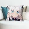 Cute SShirakami FFubuki Anime Celebrity Merchandise AllMatch Printed Pillow Case Sofa Car Office Room Decoration Protector