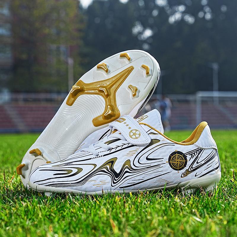 Chindren Soccer Shoes Kids Football Boots Boy Girls Professional Soccer Cleats Antiskid Chaussure Football TF/FG Outdoor Football Shoes