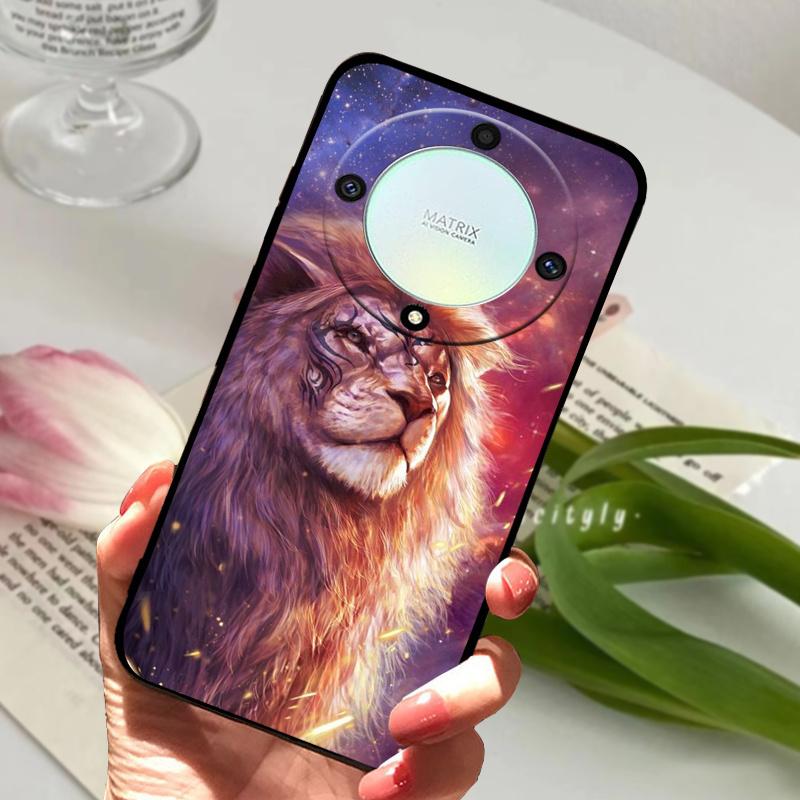 For Honor Magic6 Lite 5G Case Shockproof Soft TPU Silicone Phone Cover For Honor Magic 6 Lite 5G Capa Cartoon Magic6Lite 6 Lite