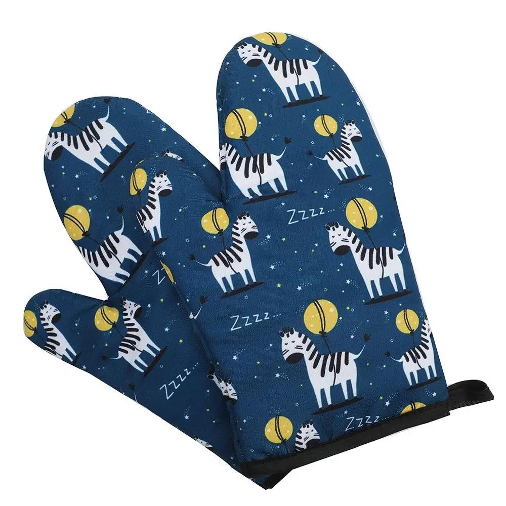 1 Stück Hitzeschutzhandschuhe, Anti-Verbrühungs-Mikrowellenhandschuhe, Hochtemperatur-beständige Küchen-Backofen-Handschuhe