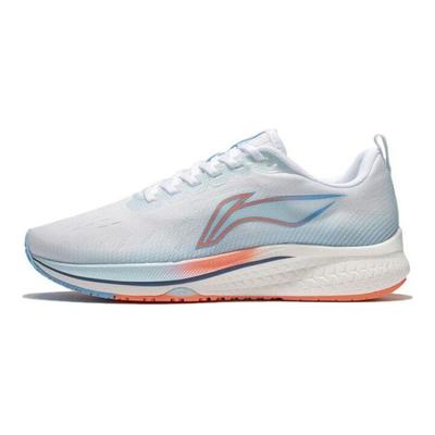 Li Ning Red Rabbit 5 Durable Breathable Low Top Running Shoes Women Sneaker White Blue ARMT048-2