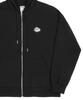 Graver [Unisex] Cloud Smile Embroidered Zip-Up Hoodie_Black