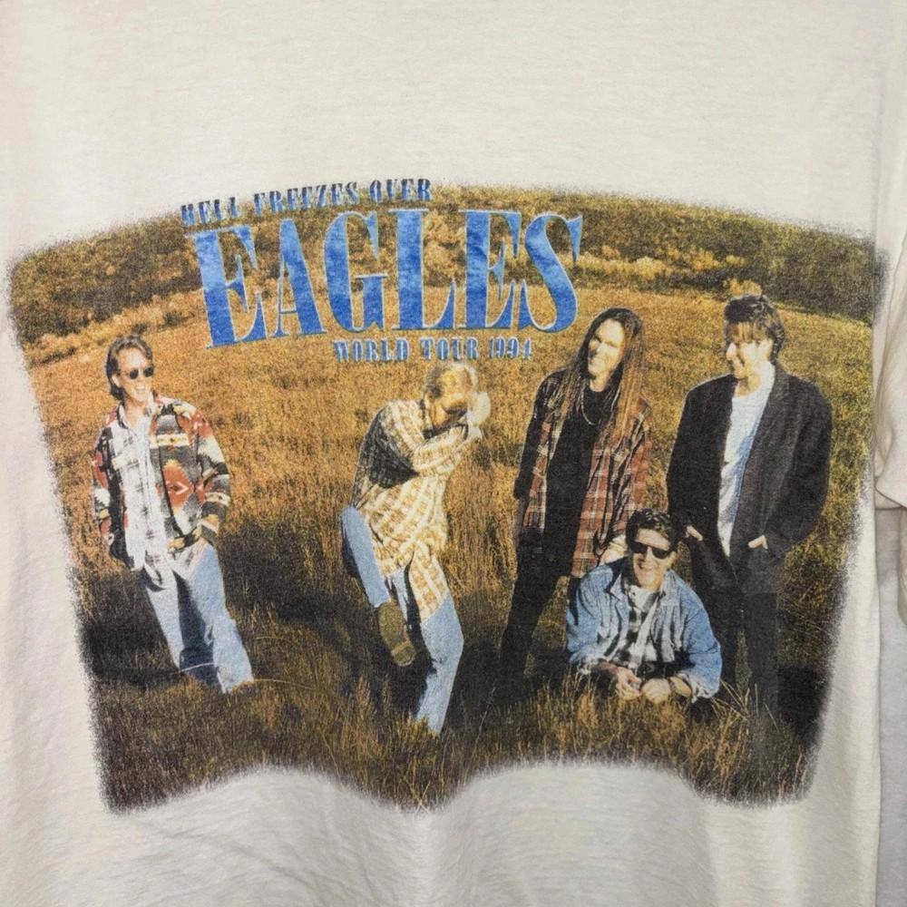Vintage 1994 Hell Freezes Over Tour Rock T-Shirt HOT ITEM Unisex T-Shirt M