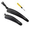 2 Pcs Bicycle Fender Adjustable Front And Rear Fenders Universal Bike Mud Guard Accessories for Mountain Road Bike
