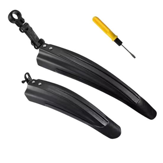 2 Pcs Bicycle Fender Adjustable Front And Rear Fenders Universal Bike Mud Guard Accessories for Mountain Road Bike