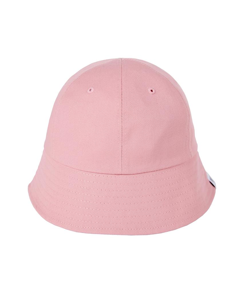 Bajal Monogram Label Round Bucket Hat Pink