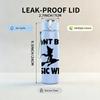 1PC Dont Be A Basic Witch 750ml Color Plastic Sports Water Bottle Leakproof Flip Straw Lid Suitable for Sports Office Home Use
