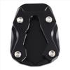 #558E Motorcycle Kickstand Extension Foot Side Stand Enlarge Plate Pad for CFMOTO 450MT 450 MT 2024 2025 Accessories,C (Black)