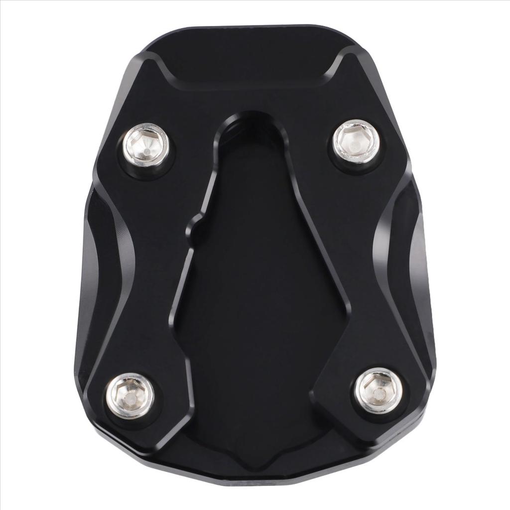 #558E Motorcycle Kickstand Extension Foot Side Stand Enlarge Plate Pad for CFMOTO 450MT 450 MT 2024 2025 Accessories,C (Black)