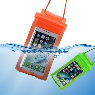 Wasserdichte Telefontasche Smartphones für iPhone Samsung Handytasche Unterwasser-Outdoor-Schwimmen Trockentrocknungstaschen Abdeckung & Gurt