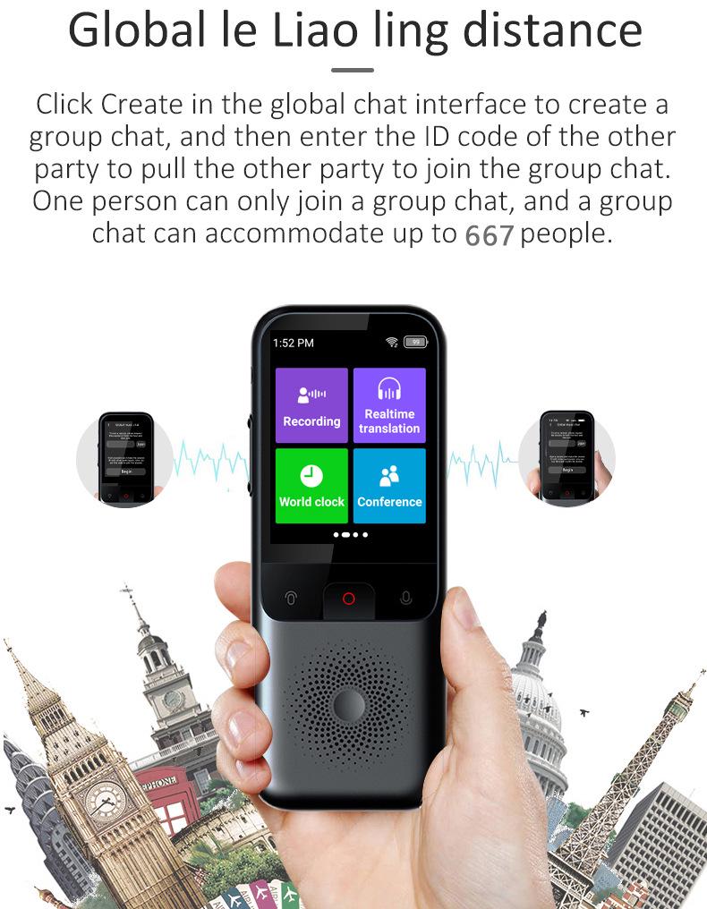 Smart Travel Translator Pen: Instant, Accurate Voice Translation for Business & Leisure