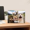2026 Kattvänner Kalender Årlig/Månatlig Väggkalender Katt Tema Gåva Lämplig För Skrivbord Sovrum Vardagsrum Etc