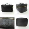 Used CHANEL COCO MarkHandbag leather Women