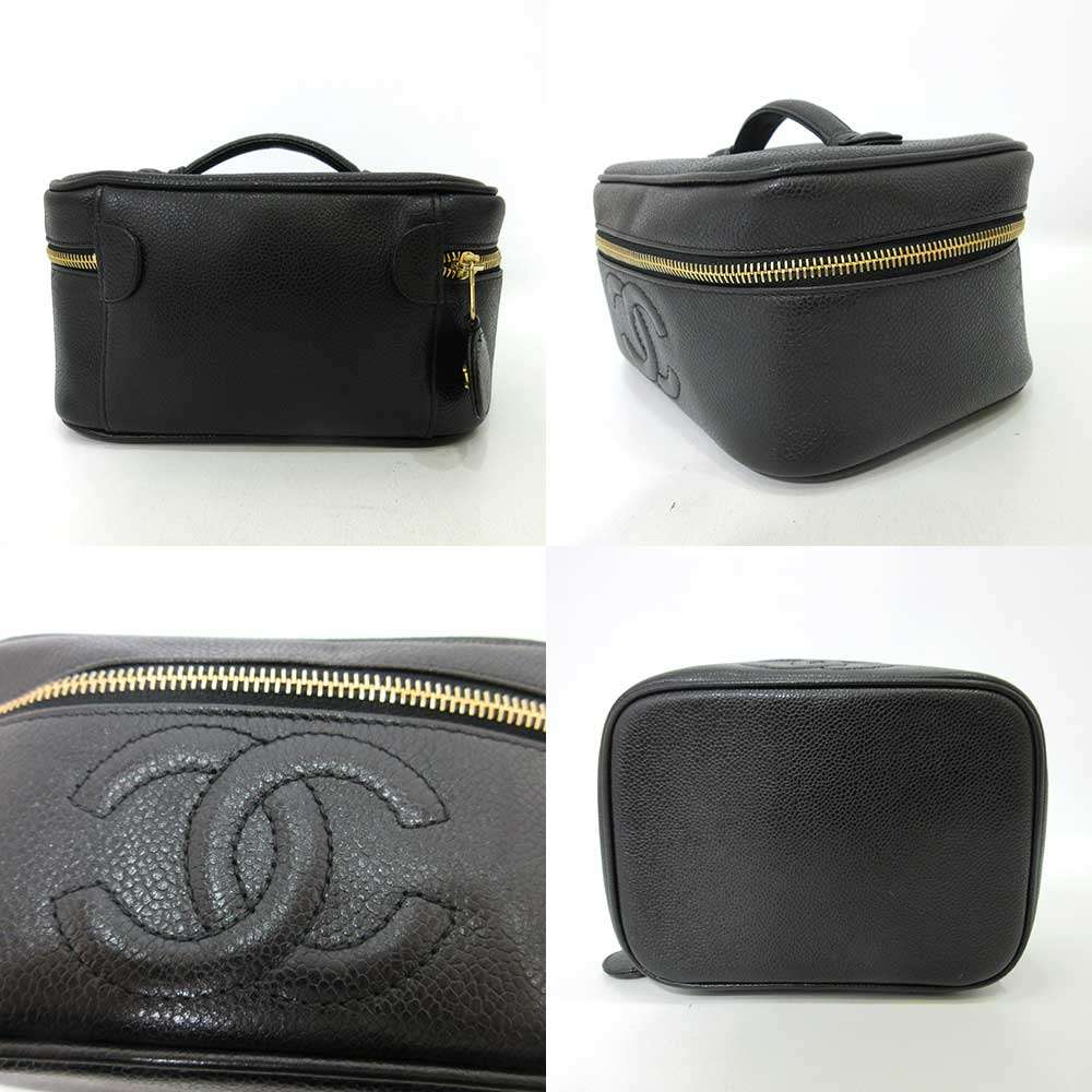 Used CHANEL COCO MarkHandbag leather Women