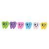 50pcs/bag Molar Shaped Tooth Rubber Erasers Dental Clinic School Gift