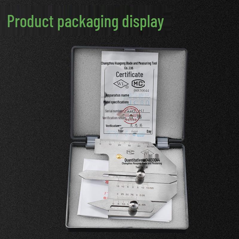 Huagong HJC30/40/60 Weld Inspection Gauge - Bevel & Weld Leg Measurement Tool
