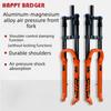 Mountain Bike DH Dual Shoulder Air Suspension Fork 26/27.5/29 Inch 34mm XC/AM/Dirt Jump Upper Damping Adjustment No Lockout