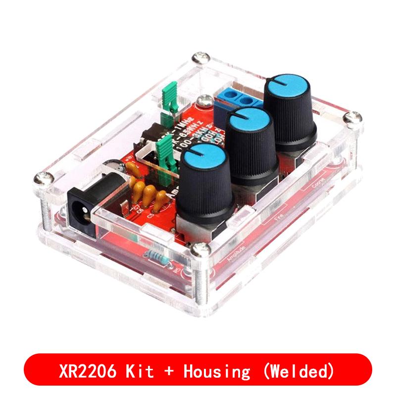 New XR2206 High Precision Signal Generator DIY Kit Sine Triangle Square Waves 1Hz 1MHz Frequency Range Adjustable Frequency