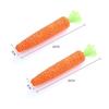 1/2/3/4/5pcs Fun Cat Teething Stick Sound Carrot Cuddle Toy Anti-Bite Scratch Board Pet Supplies For Interactive Entertainment