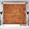 2D Flat Banner, 1 Brick Wall Background Photography Backdrop, Circus Decoration for Concert Performance