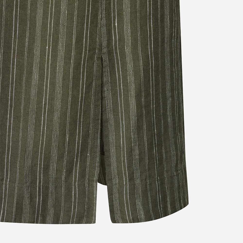 Diodi Women'S) Martha Striped Skirt (Khaki)