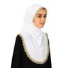 Long Hijabs Shawl Embroidered Lace Headscarf Fashion Wraps Shawl  Female