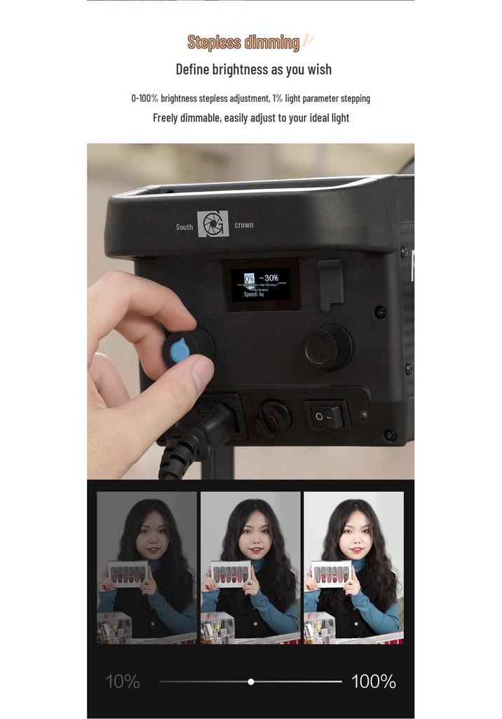 FS200 LED Soft Light Kit for Professional Live Streaming and Filming