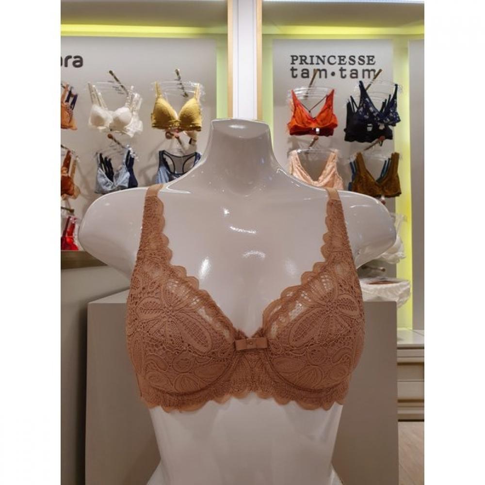 BARBARA Кружевной бюстгальтер с полными чашками Abr4240 Moss gray/80E