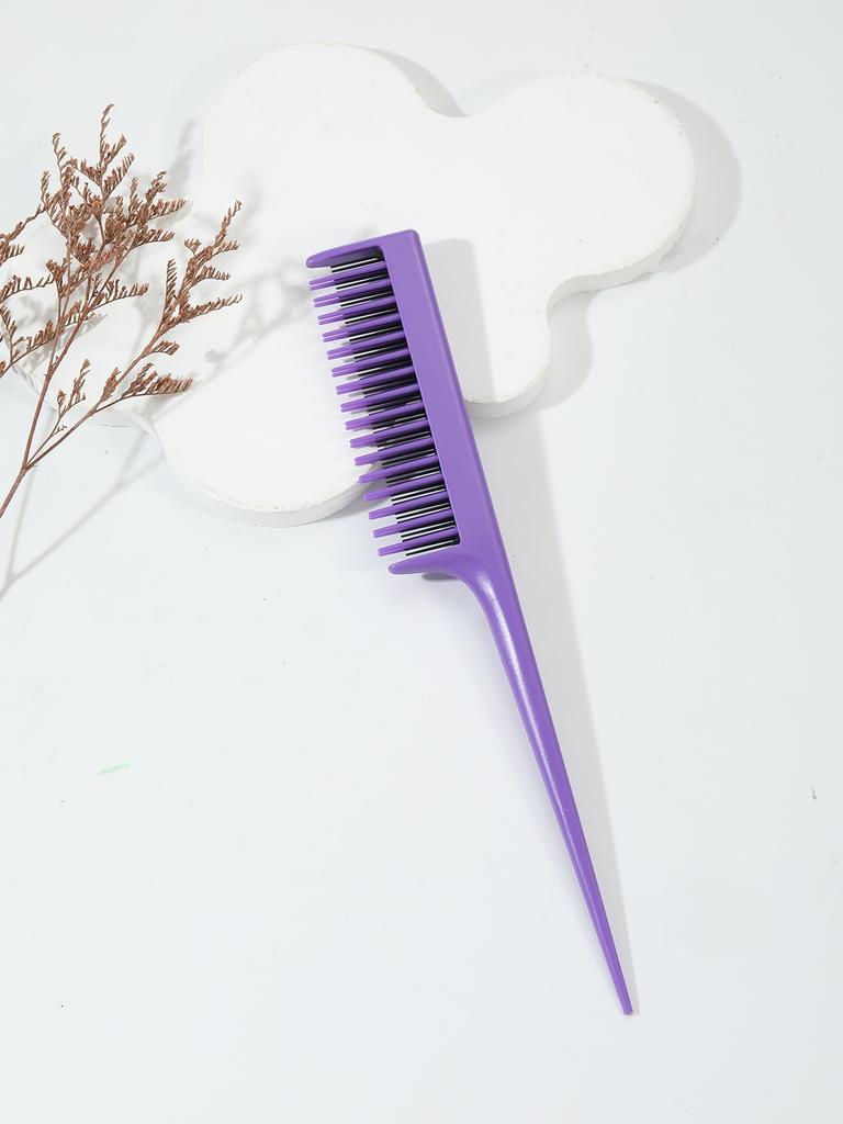1pc fashionable mouse tail comb - heat-resistant carbon fiber comb with durable ABS handle For Hair Accessories