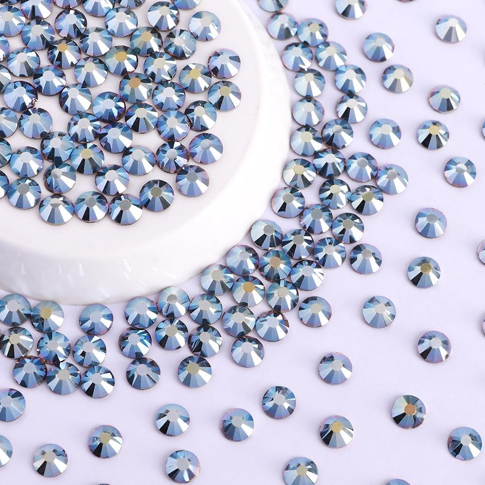 High Quality Glass Rhinestone Non Hotfix Bulk Crystal Nail Rhinestones for Dress Handbags